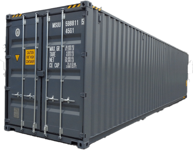 40ft High Cube Double Door voorkant.png