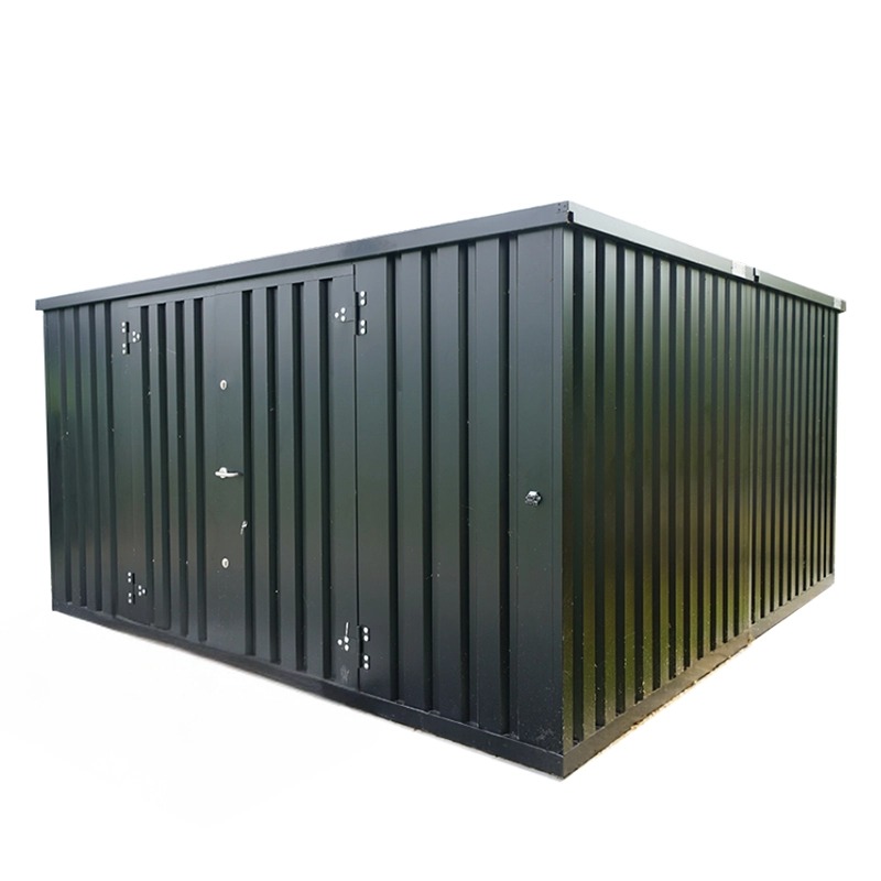 Grote voorraadcontainer standaard model 4 x 4 meter - met dubbel