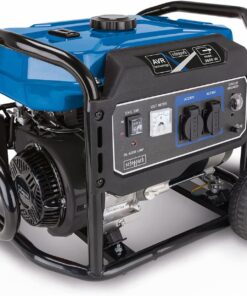Scheppach SG3200x Stroomgenerator, noodstroomgenerator 2800 W, vermogen 6 CVX, tank 15 l, 4-takt motor 212 cm³, 2 x stopcontact 230 V, handgreep en bewegingsapparaat inbegrepen