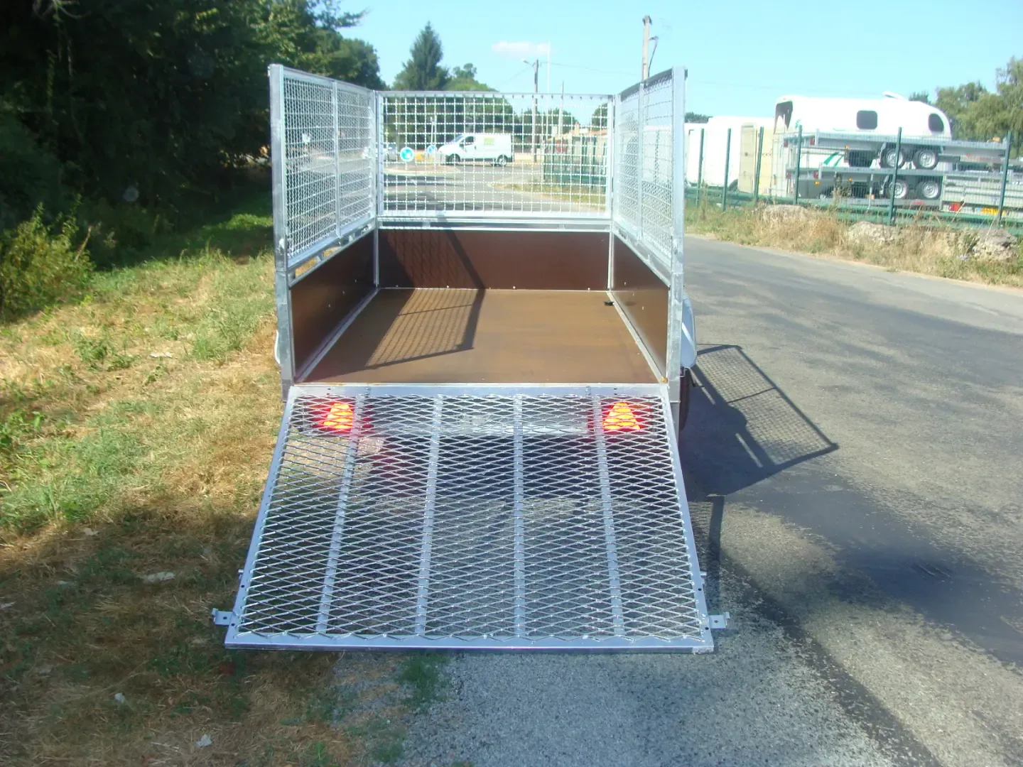 HOUTEN BAGAGEAANHANGWAGEN 43460 LIDER(251 x 133 x 40 cm) - Afbeelding 3