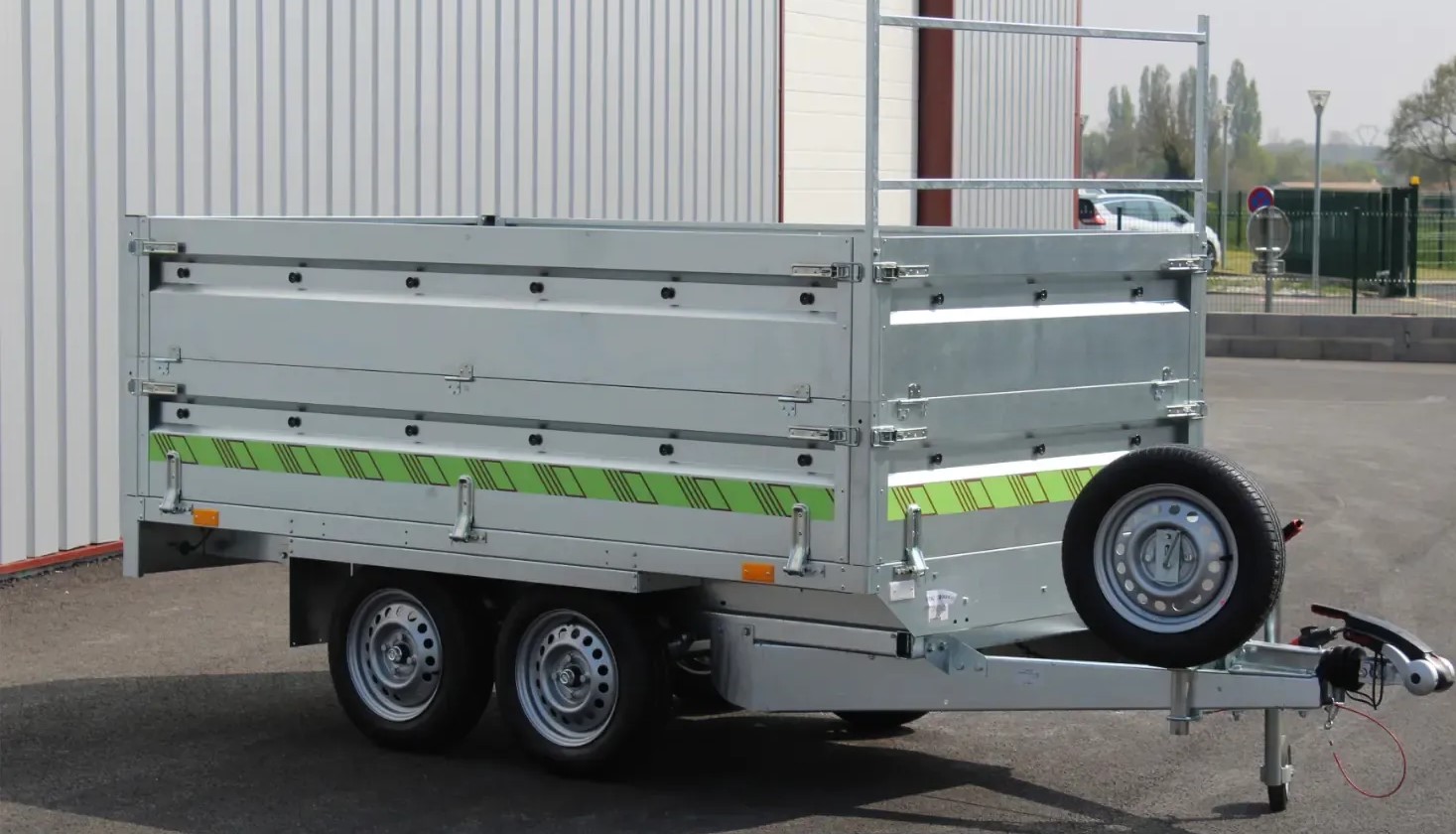 NORDIKA N262F213 SOREL BAGAGEAANHANGWAGEN(Bruikbare afmetingen doos: 263 x 145 x 40 cm) - Afbeelding 4