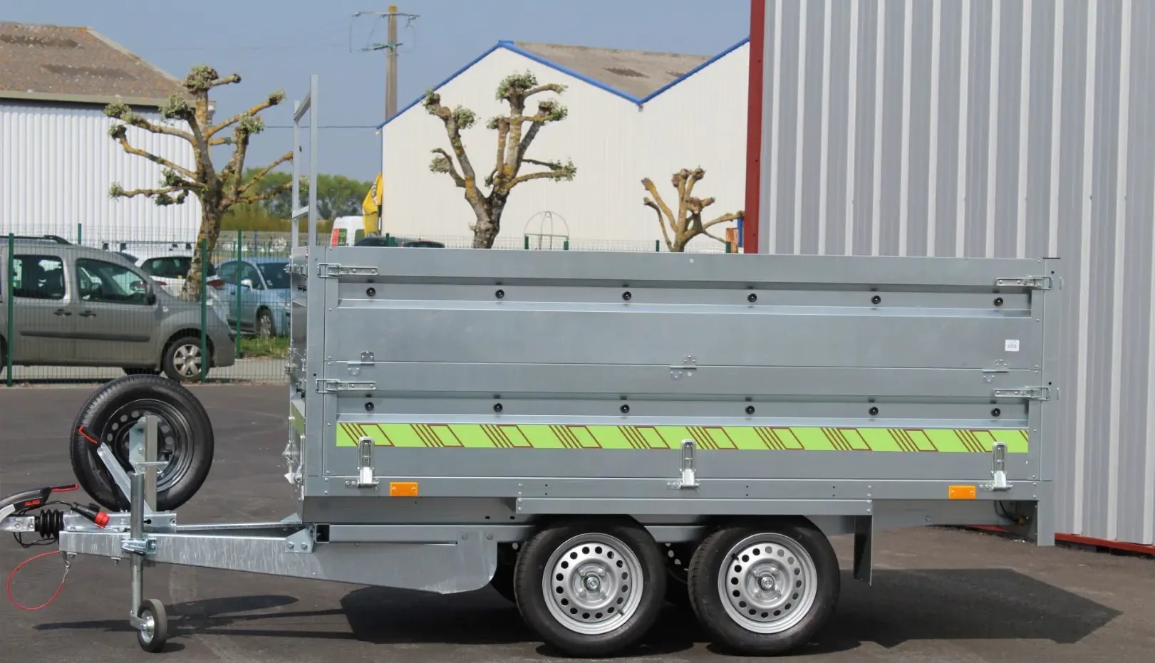 NORDIKA N262F213 SOREL BAGAGEAANHANGWAGEN(Bruikbare afmetingen doos: 263 x 145 x 40 cm) - Afbeelding 6