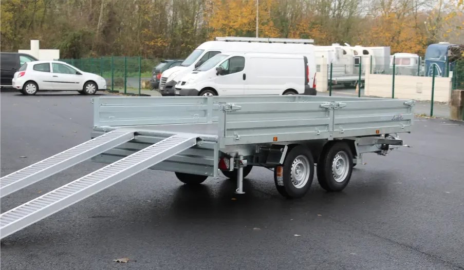 LIDER 39614PE DUMP-AANHANGWAGEN (402 x 190 x 35 cm) - Afbeelding 6