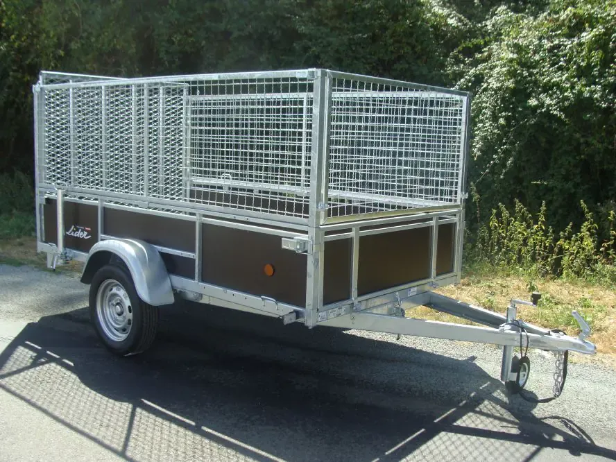 HOUTEN BAGAGEAANHANGWAGEN 43460 LIDER(251 x 133 x 40 cm) - Afbeelding 5
