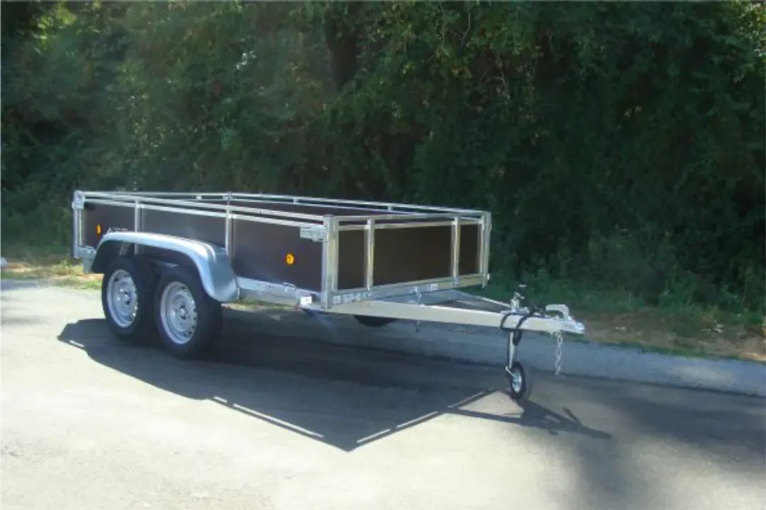 HOUTEN BAGAGEAANHANGWAGEN 43450 LIDER (251 x 133 x 40 cm) - Afbeelding 3