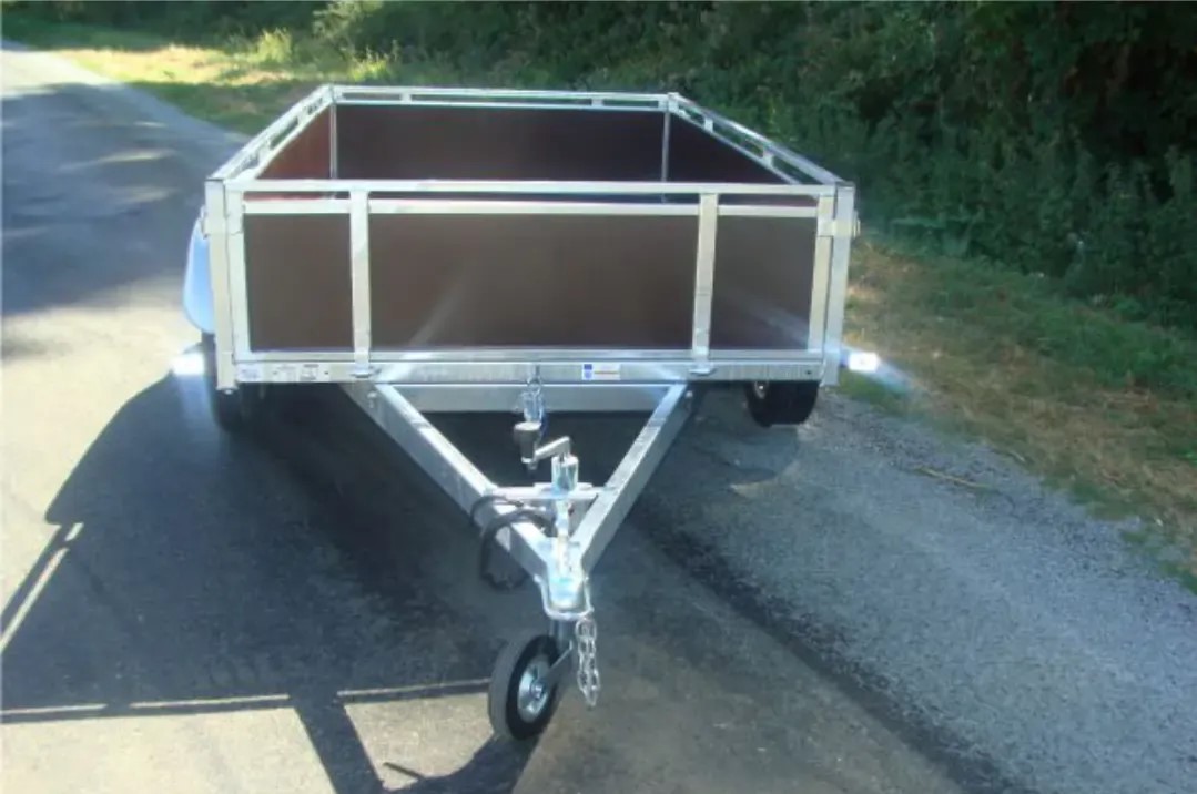 HOUTEN BAGAGEAANHANGWAGEN 43450 LIDER (251 x 133 x 40 cm) - Afbeelding 4
