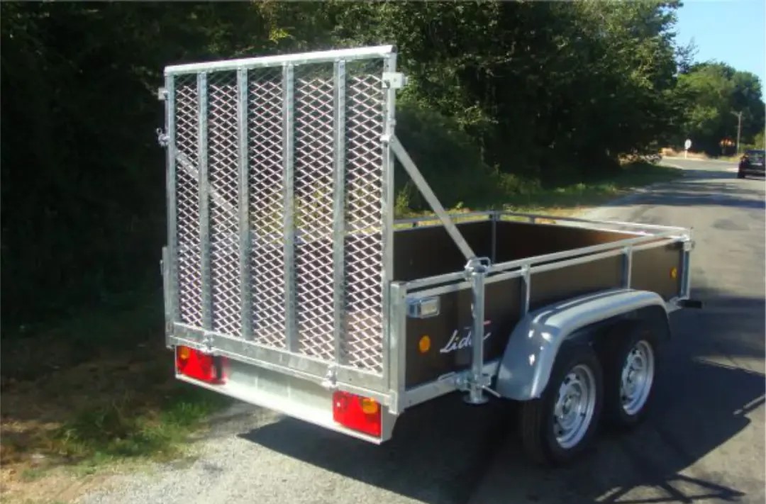 HOUTEN BAGAGEAANHANGWAGEN 43450 LIDER (251 x 133 x 40 cm) - Afbeelding 6
