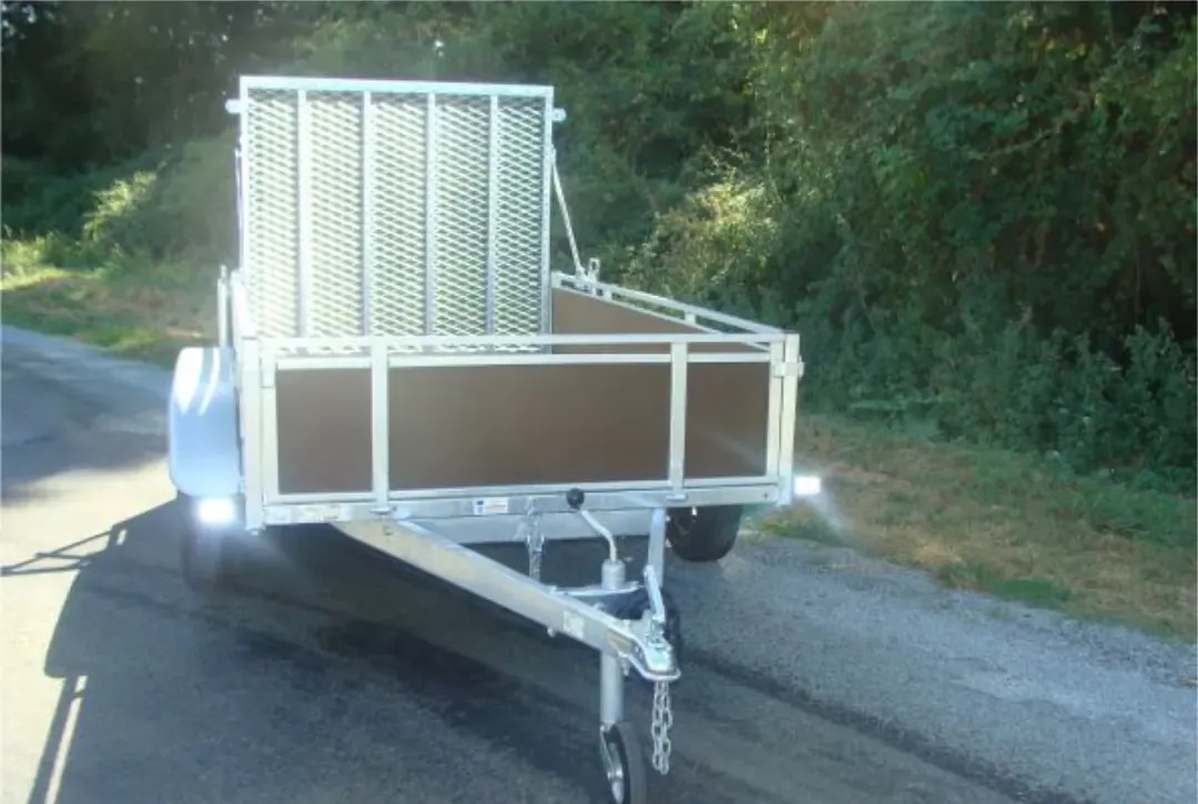 HOUTEN BAGAGEAANHANGWAGEN 43450 LIDER (251 x 133 x 40 cm) - Afbeelding 7