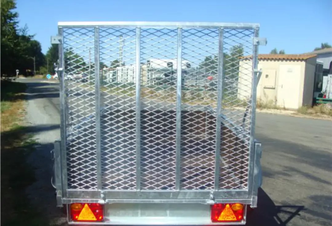 HOUTEN BAGAGEAANHANGWAGEN 43450 LIDER (251 x 133 x 40 cm) - Afbeelding 9