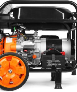 WEN 5600-Watt draagbare generator, elektrische start, 224cc, omschakelaar en geschikt voor campers met CO-uitschakelsensor (GN5602X)