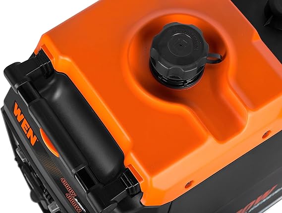 WEN Stille en Lichtgewicht Draagbare Invertergenerator van 4800 Watt, geschikt voor campers, met brandstofafsluiting (56477i) - Afbeelding 2