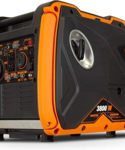 WEN Super Quiet 3800-Watt RV-Ready Draagbare Inverter Generator met Brandstofafsluiting en Elektrische Start (56380i)